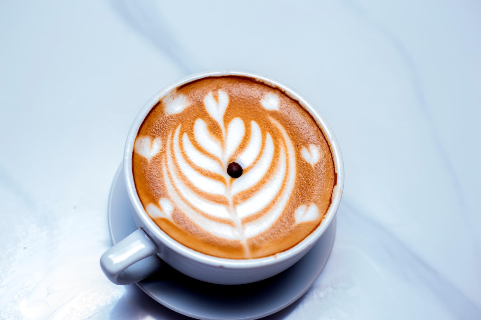 Coffee served at Lavanda Restaurant